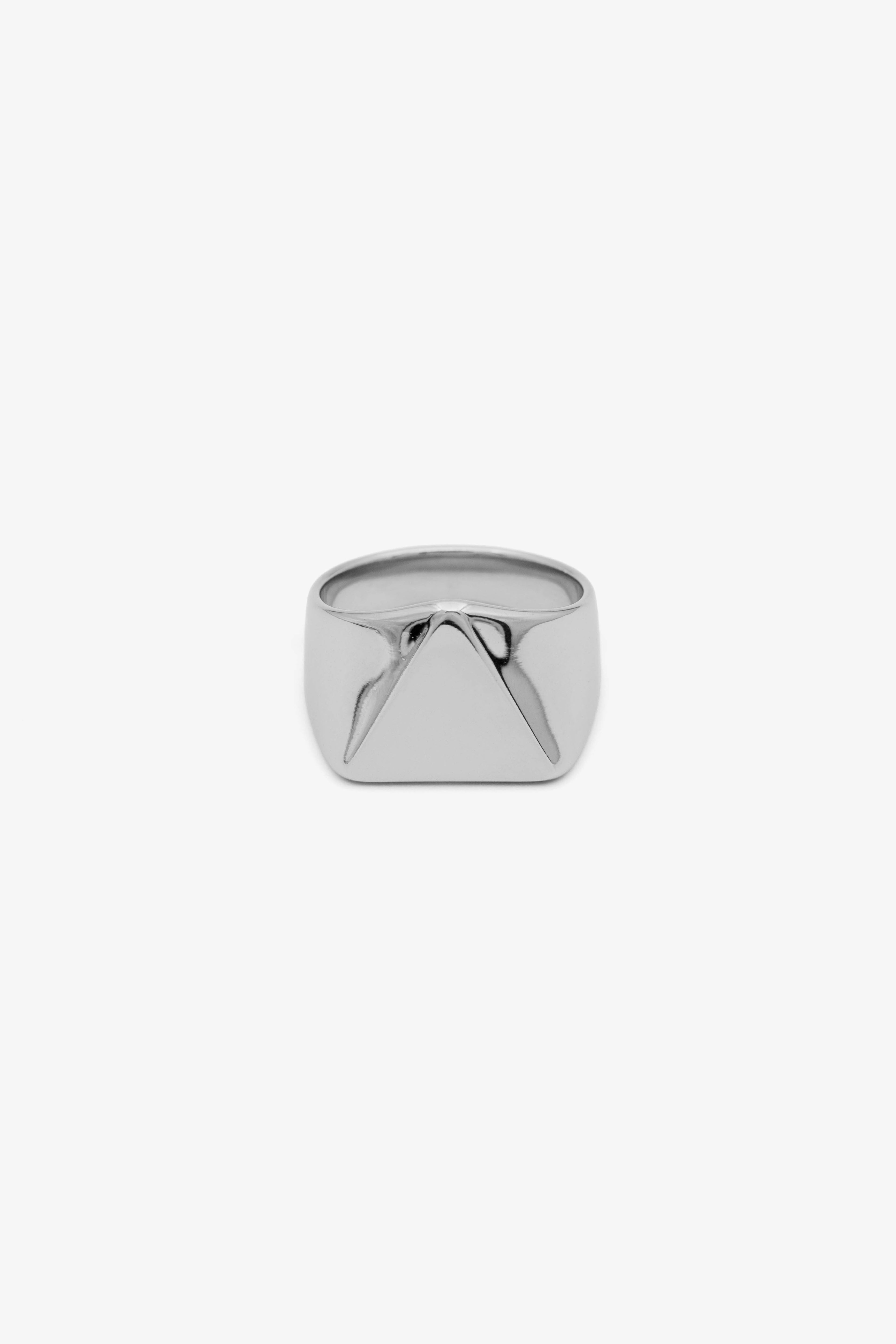 SŌU 醫療鋼戒指 Apex Ring | 三角戒面戒指