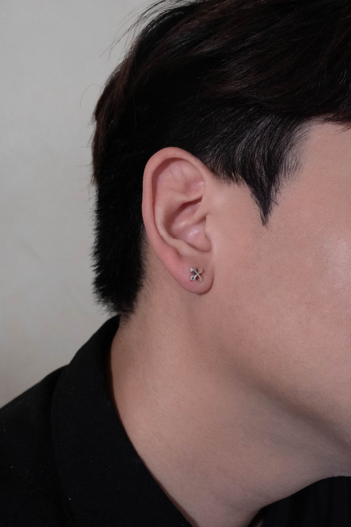 Cross Petal Stud
