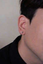 Cross Petal Stud