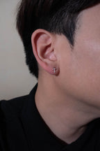 Soft Spark Cross Stud