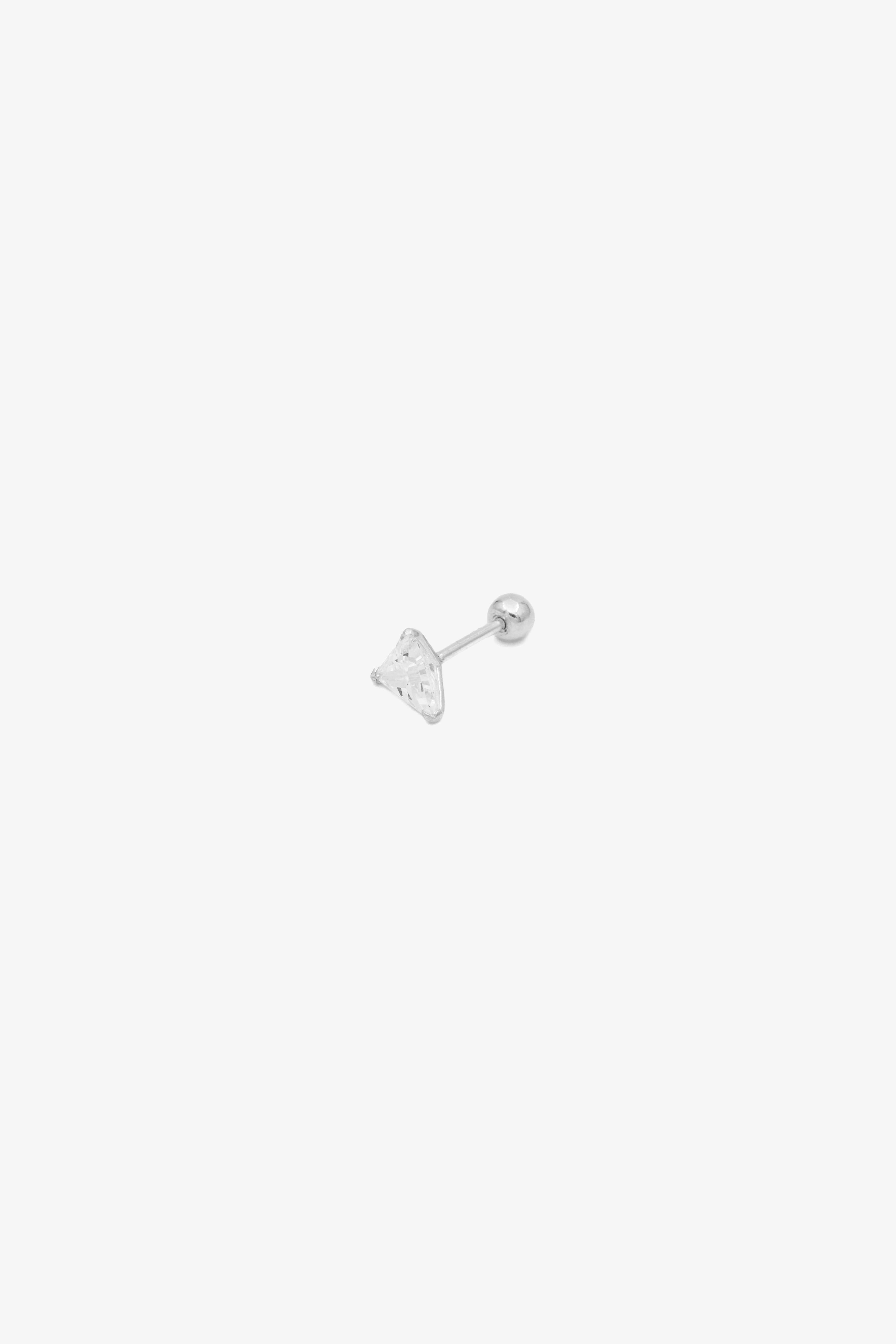Tri Crystal Stud