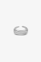SŌU 醫療鋼戒指 Twin Oval Ring | 半橢圓交錯戒指